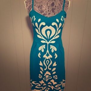 White embroidery dress